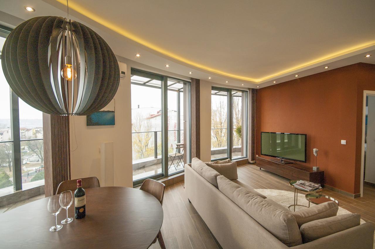 Exclusive Penthouse In Central Belgrade Daire Dış mekan fotoğraf
